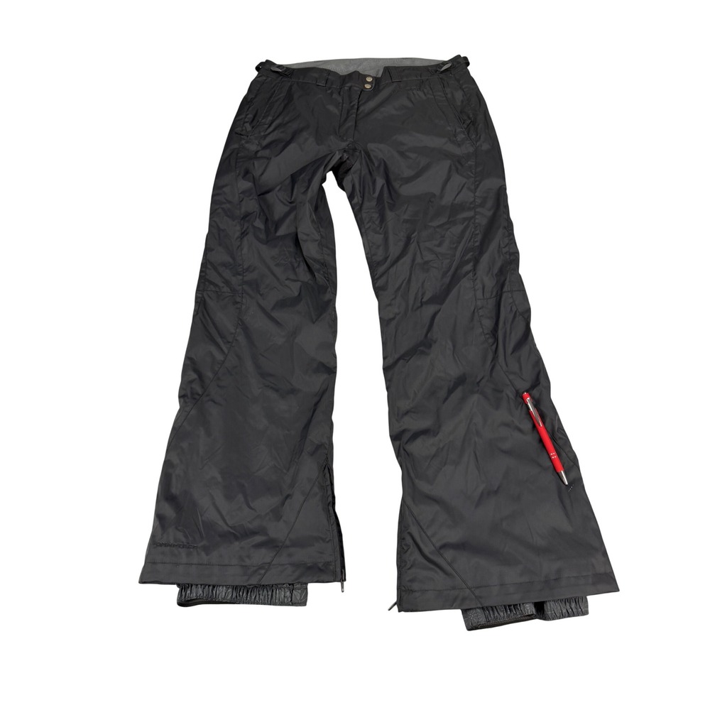 Columbia Convert Snow Pants Womens Large Black Omni-Tech Waterproof VL8082 Ski
